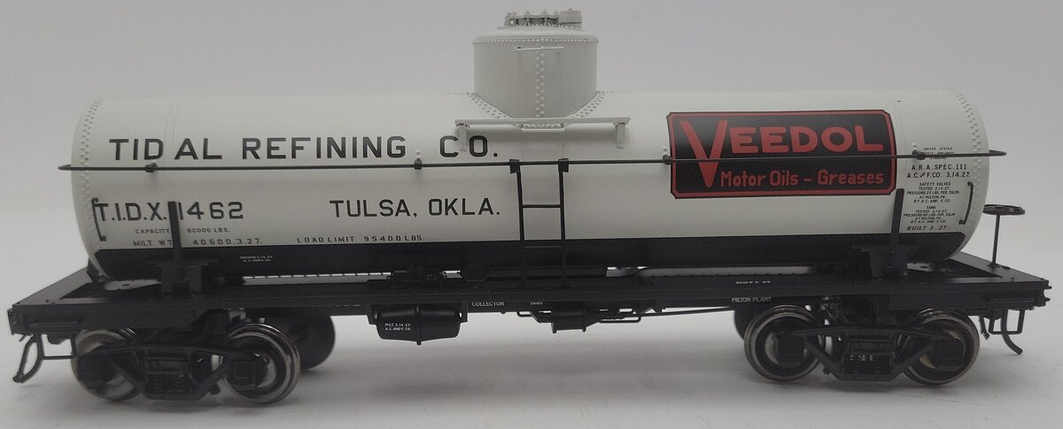 Atlas 3004833-4 O Scale TIDX Tank Car #1462 (2-Rail) EX/Box