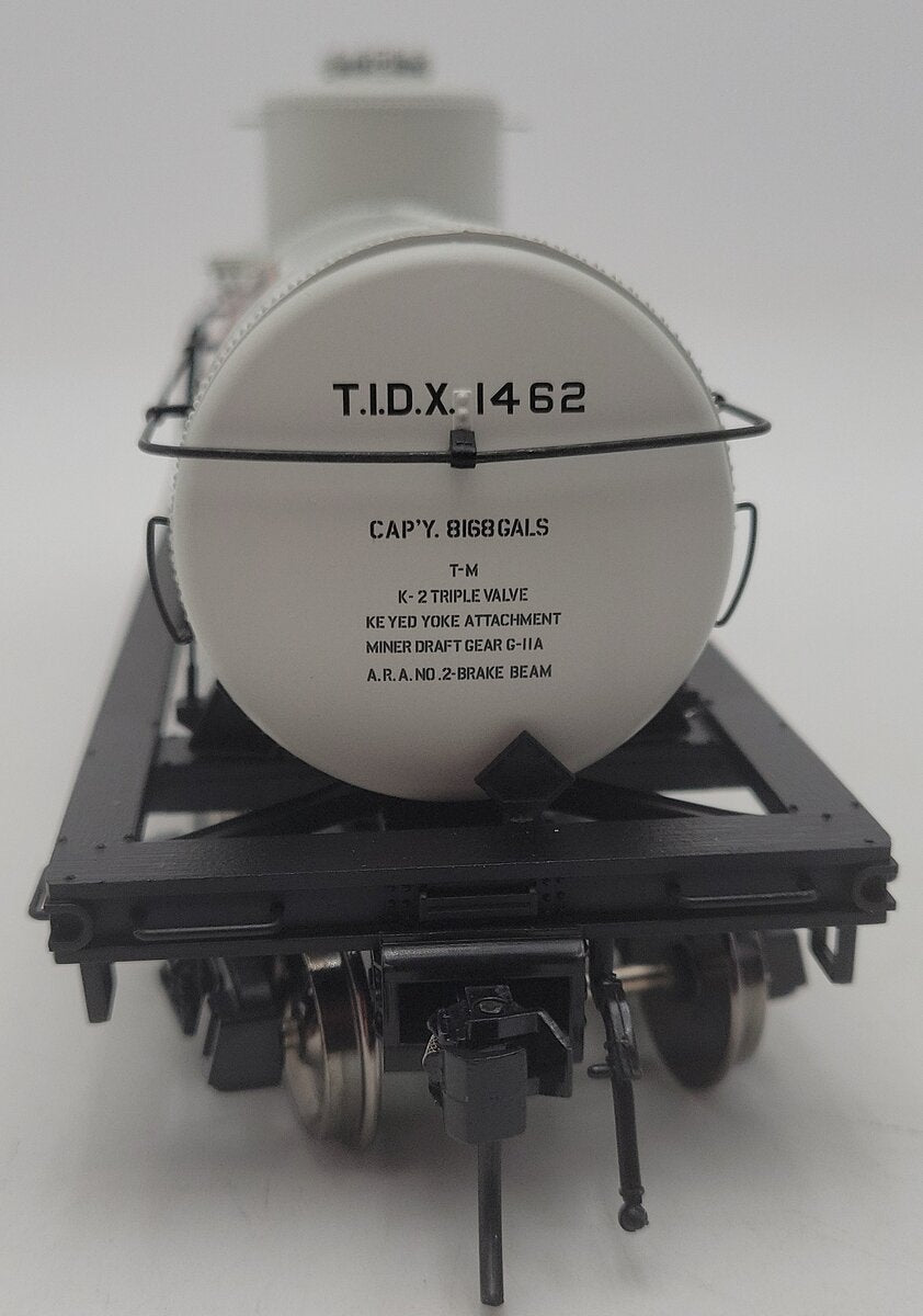 Atlas 3004833-4 O Scale TIDX Tank Car #1462 (2-Rail) EX/Box