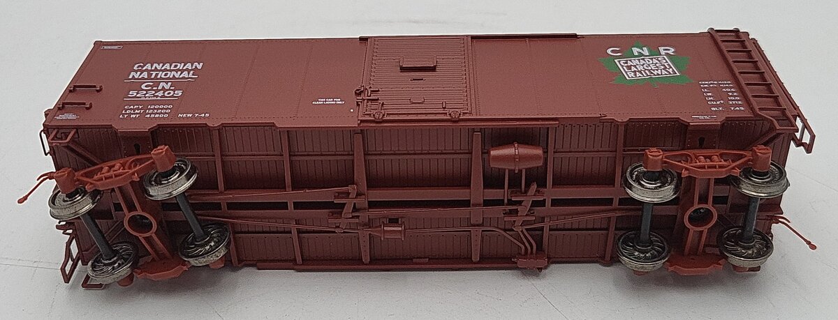 True Line Trains HO Scale Canadian National Boxcar #522405 LN/Box