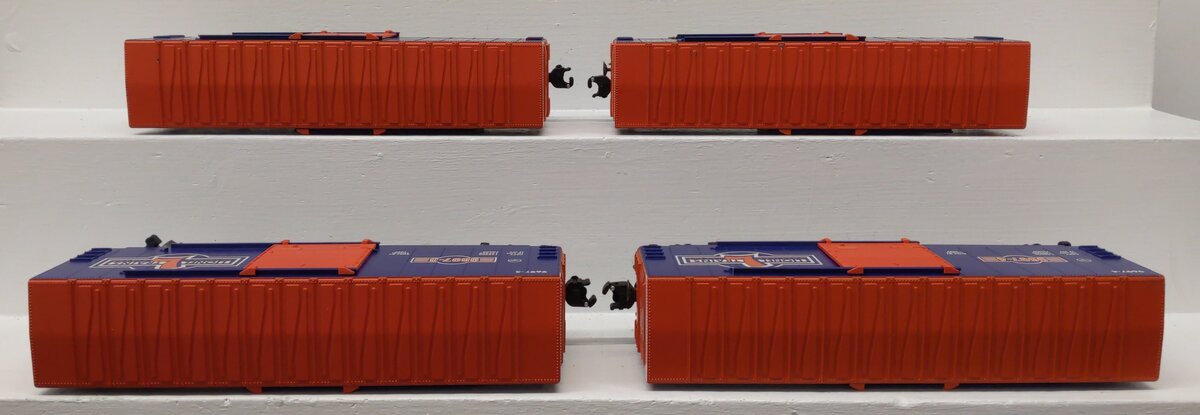 Lionel 6-29220 O Gauge 1997 Centennial Series Hi-Cube Boxcars (Set of 4) EX