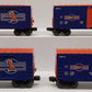 Lionel 6-29220 O Gauge 1997 Centennial Series Hi-Cube Boxcars (Set of 4) EX