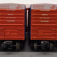 Lionel 6-29220 O Gauge 1997 Centennial Series Hi-Cube Boxcars (Set of 4) EX