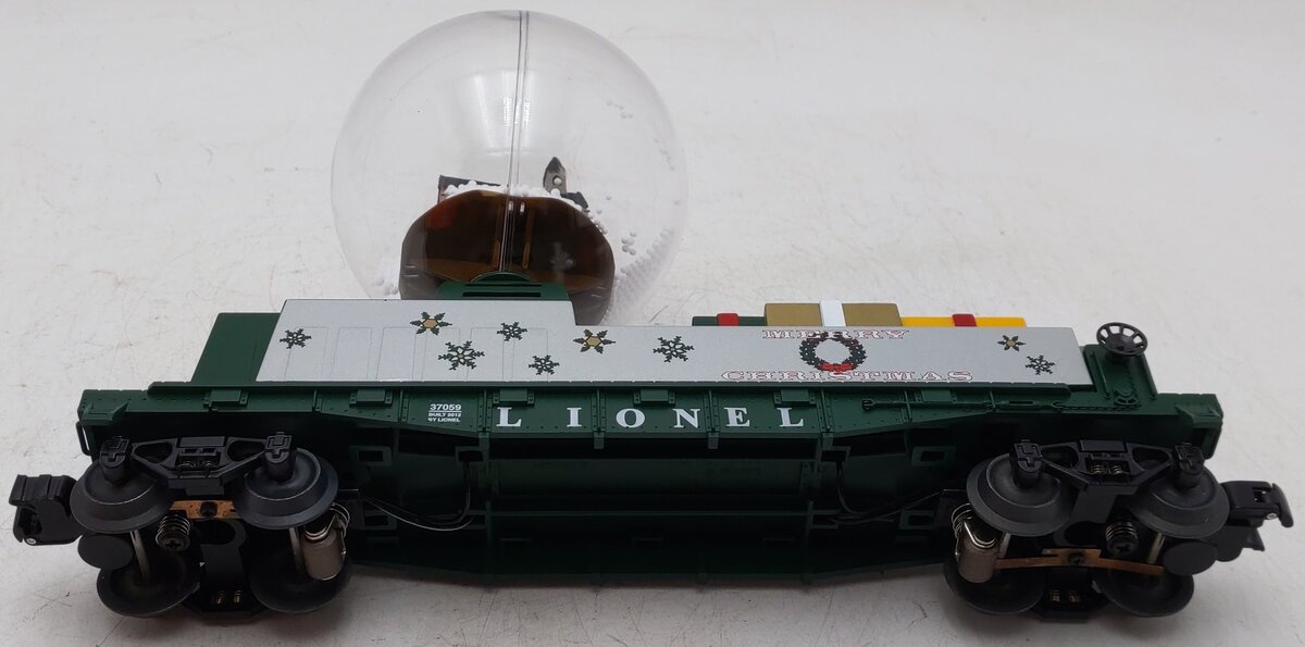 Lionel 6-37059 O Gauge Christmas Snow Globe Car 2012 EX/Box