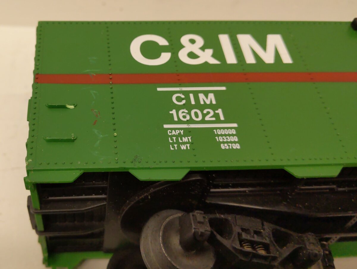 Lionel O Gauge Chicago & Illinois Midland Boxcars (Set of 3)