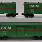 Lionel O Gauge Chicago & Illinois Midland Boxcars (Set of 3)