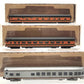 Con-Cor N Scale Assorted Passenger Cars [3] EX/Box