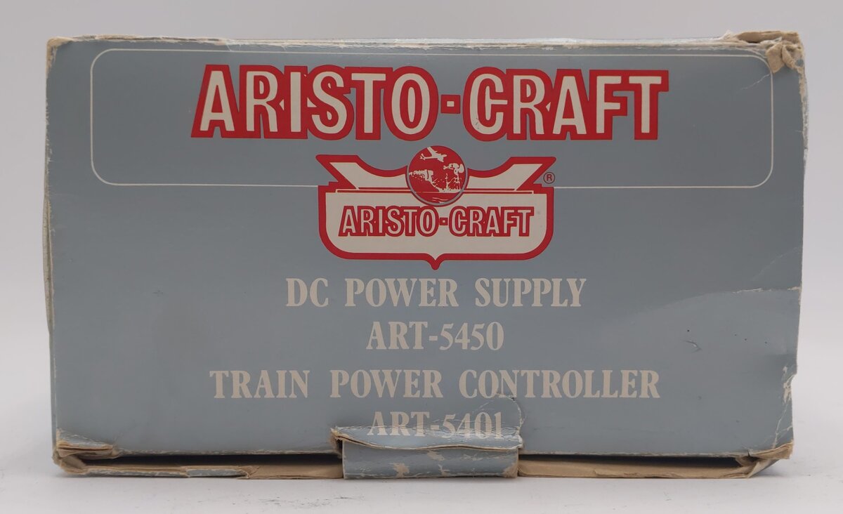 Aristo-Craft 5450/5401 Power Supply w/Throttle LN/Box