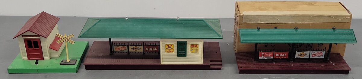 Lionel O Gauge Assorted Accessories; 157, 256, 45, [3] VG