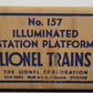 Lionel O Gauge Assorted Accessories; 157, 256, 45, [3] VG