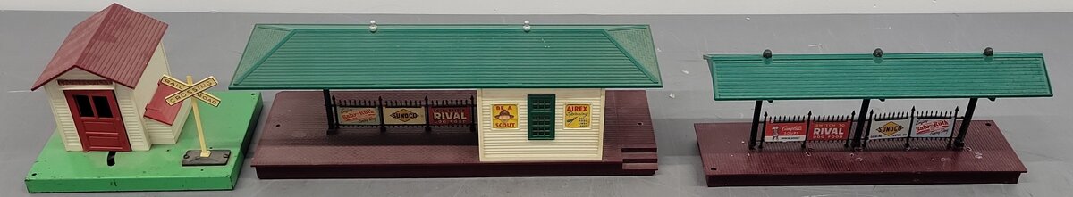 Lionel O Gauge Assorted Accessories; 157, 256, 45, [3] VG