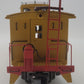 K-Line K617-2111 O Gauge Union Pacific Lighted Steel Sided Smoking Caboose #3552 VG