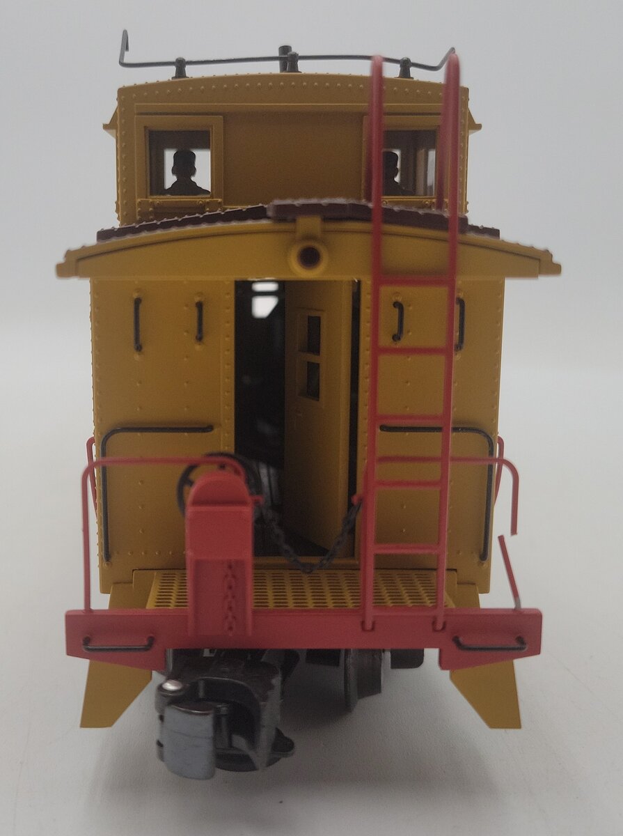 K-Line K617-2111 O Gauge Union Pacific Lighted Steel Sided Smoking Caboose #3552 VG