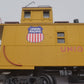 K-Line K617-2111 O Gauge Union Pacific Lighted Steel Sided Smoking Caboose #3552 VG