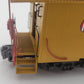 K-Line K617-2111 O Gauge Union Pacific Lighted Steel Sided Smoking Caboose #3552 VG