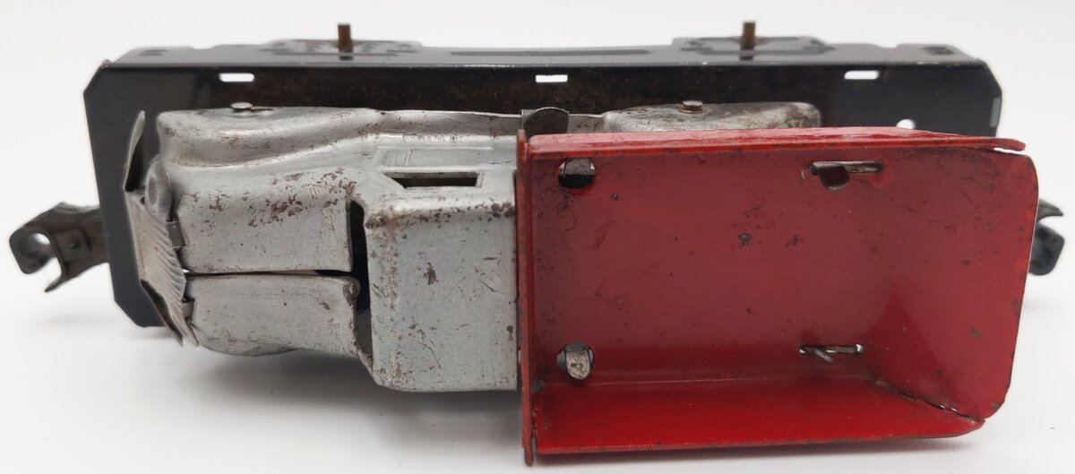 Marx 562 Vintage O Flatcar w/ Silver Dump Truck VG