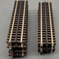 Atlas 6050 O Nickel Silver 10" Straight Track with Brown Ties [11] VG