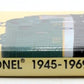 Greenberg 89778-147-3 Guide To Lionel Trains 1949-1969 Vol.1 - Bruce Greenberg LN