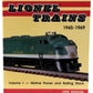 Greenberg 89778-147-3 Guide To Lionel Trains 1949-1969 Vol.1 - Bruce Greenberg LN