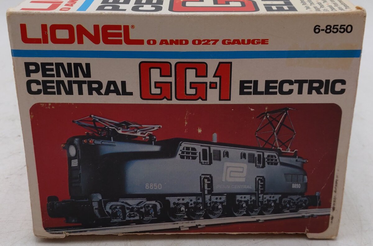 Lionel 6-8550 O Gauge Penn Central GG-1 Electric Locomotive #8850 EX/Box