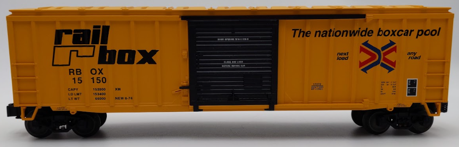 Lionel 6-17272 O Gauge Railbox 50' Modern Boxcar #15150 with Graffiti VG/Box
