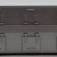 MTH 33-7503 O Gauge Union Pacific 3-Bay Covered Hopper EX/Box