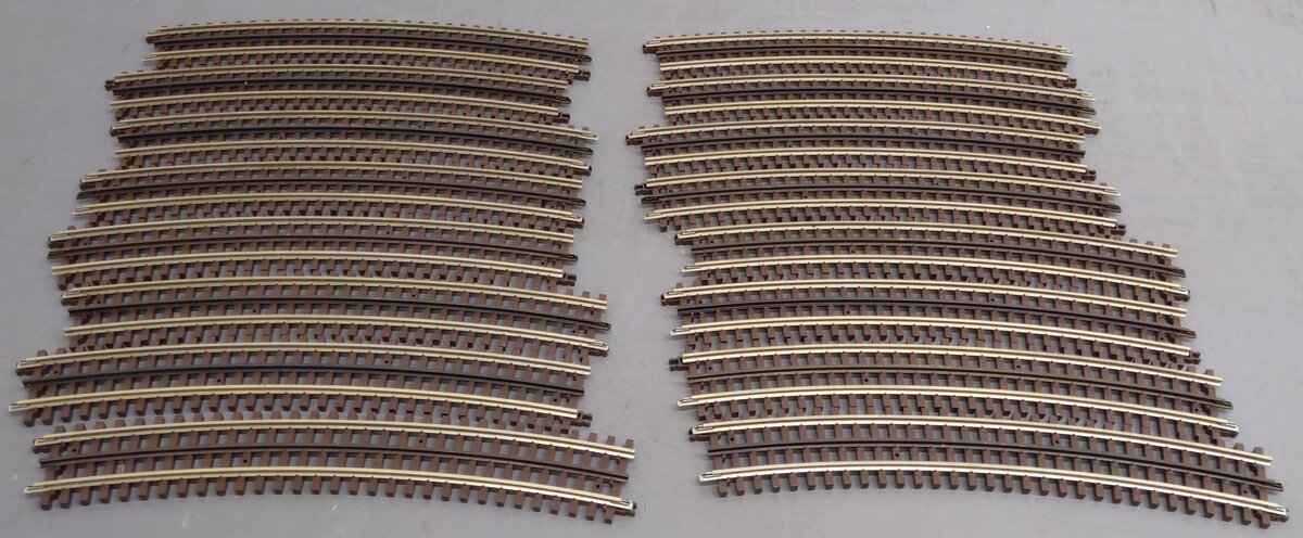 Atlas 6062 O72 Full Curve Track Sections [16] VG