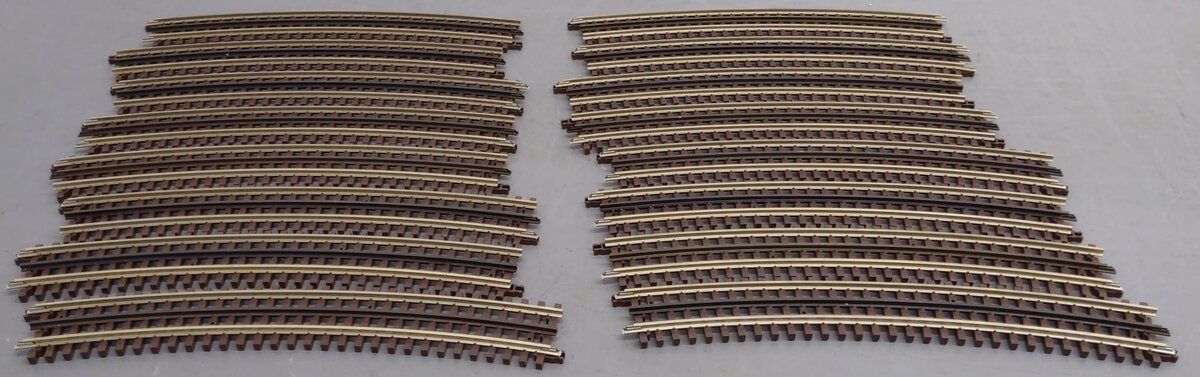 Atlas 6062 O72 Full Curve Track Sections [16] VG