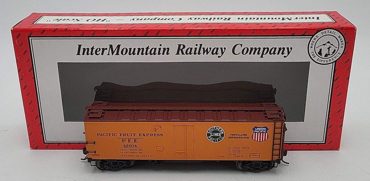InterMountain 46702P-46 HO Scale Union Pacific Boxcar #42604 EX/Box