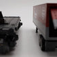 MTH 30-7608 O Gauge New York Central Pacemaker Flatcar with Trailer #499706 EX/Box