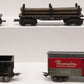 Marx O Gauge Vintage Freight Cars #174580,13079,5545,1950,2700 [5] VG