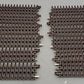 Atlas 6050 O Nickel Silver 10" Straight Track with Brown Ties [12] VG