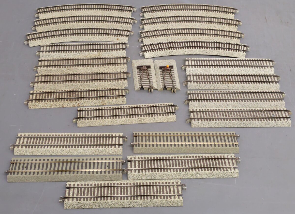 S-Helper S Gauge Assorted Straight & Curved Track Sections [23] EX