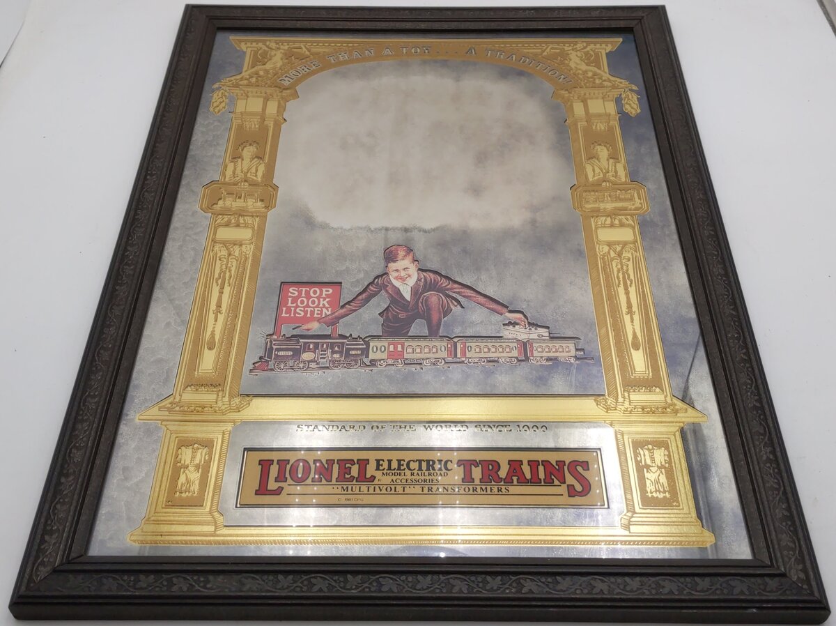 Lionel 6-2390 Framed Lionel Mirror EX
