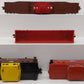 Lionel & MTH O Gauge Assorted Freight Cars: #477954, #9163, #16355, #9233 [4] VG