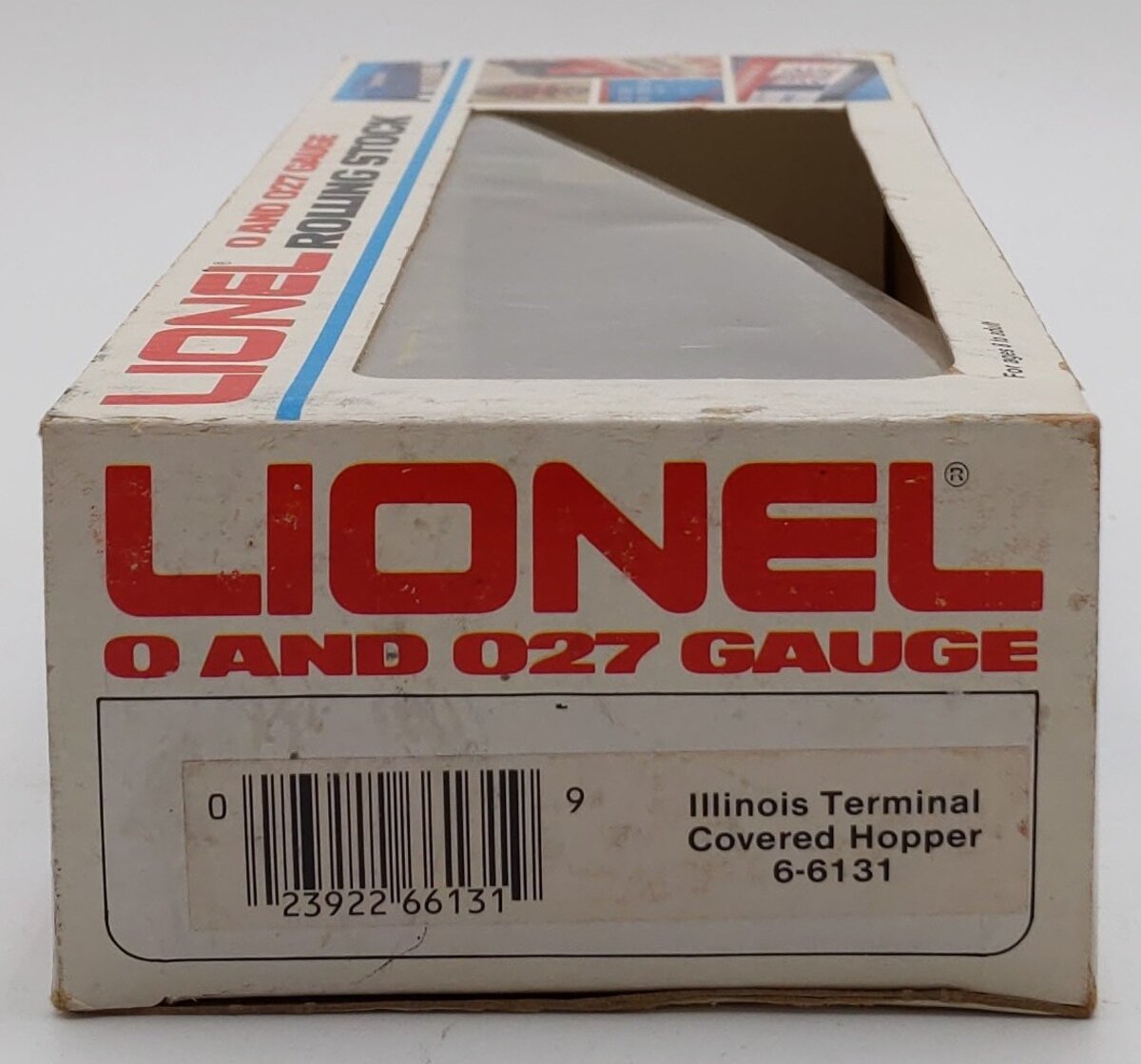 Lionel 6-6131 O Gauge Illinois Terminal 4-Bay Covered Hopper EX/Box