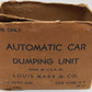 Marx 1614 HO Vintage Dumping Station VG/Box