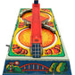 Vintage Tin-Plate Lithographed Train City Town Park USSR/Russia Wind-Up Toy LN/Box