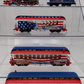 Hawthorne Village On30 Spirit of America Steam Passenger Set VG