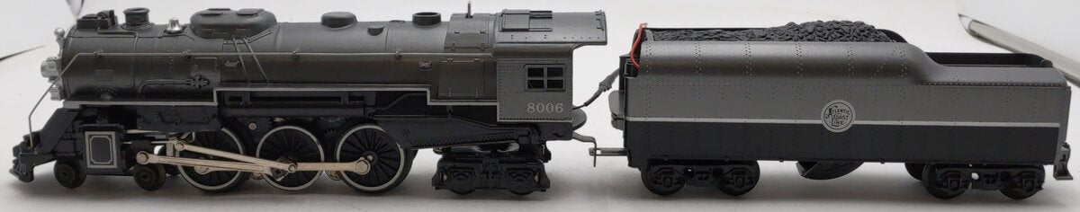 Lionel 6-8006 O Atlantic Coast Line 4-6-4 Steam Locomotive w/Tender EX