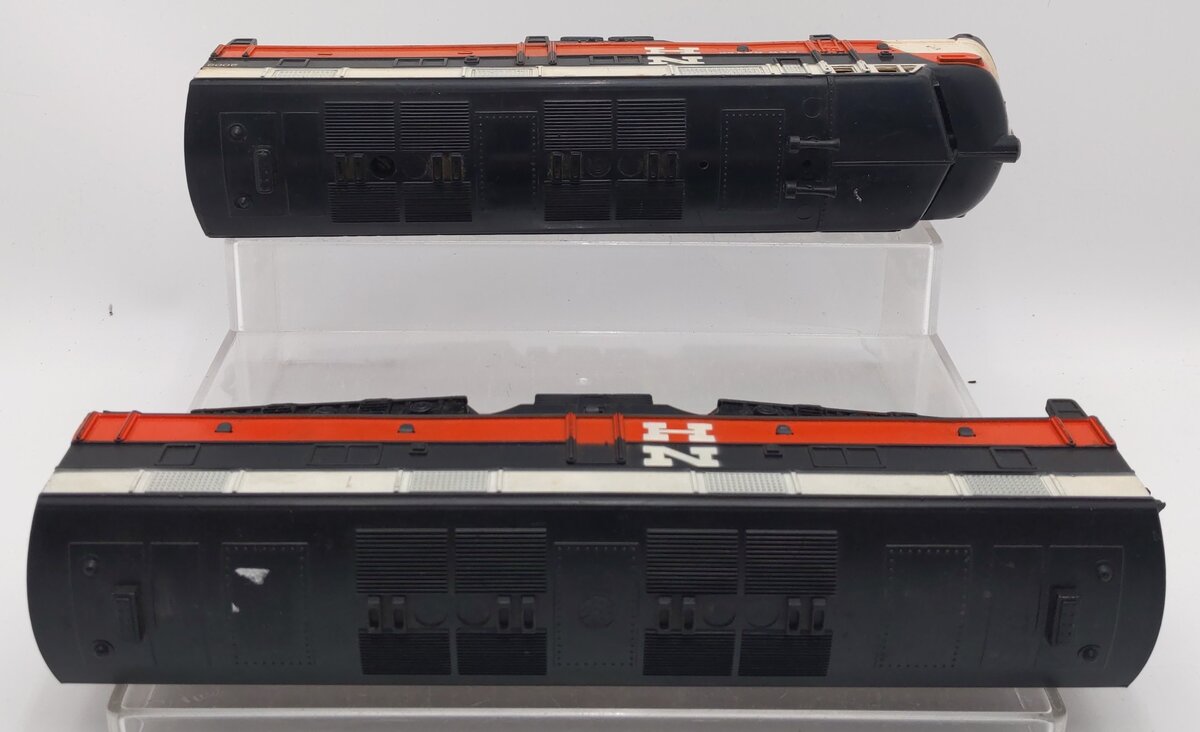 Marx 2002 Vintage O Gauge New Haven AB Diesel Locomotive Set VG
