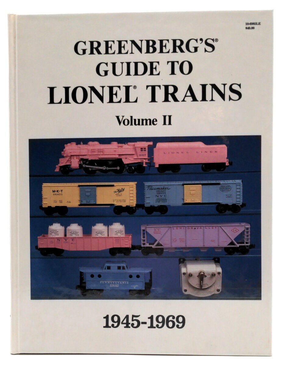 Greenberg Books Greenberg's Guide To Lionel Trains 45-69 Vol. 2 EX