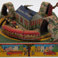 Marx Vintage Tin Litho "Honeymoon Cottage" Wind-up Toy VG