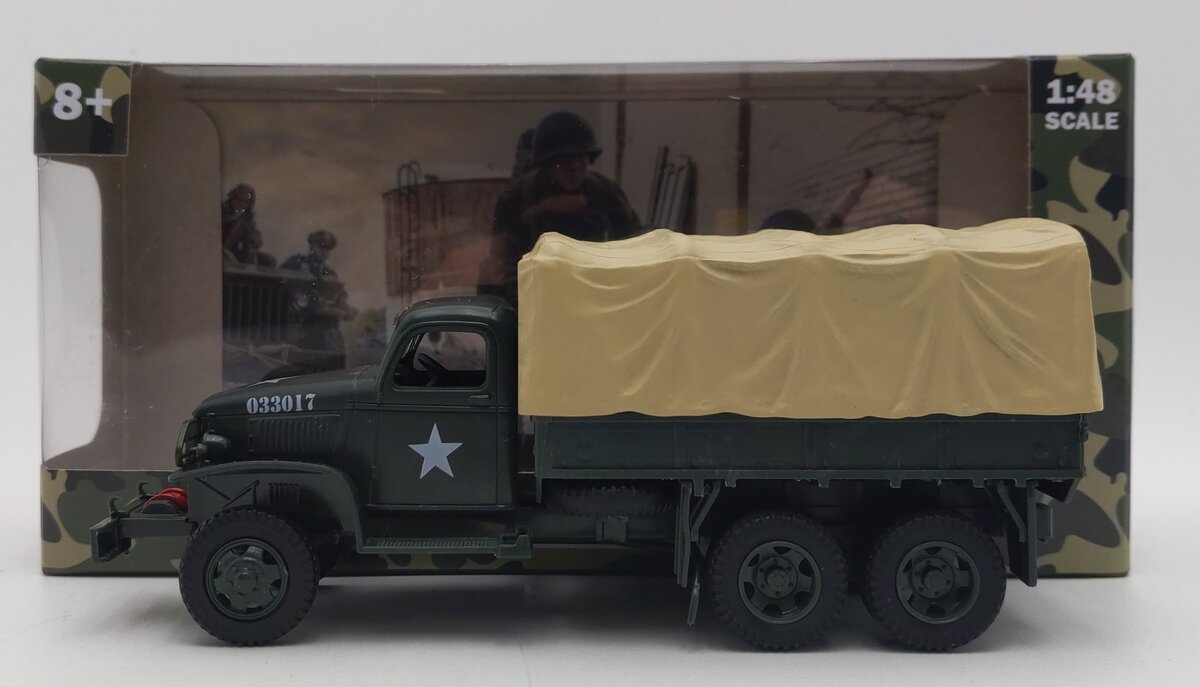 Menards 275-9129 1:48 Scale Denver Military CCKW-353 Cargo Truck EX/Box