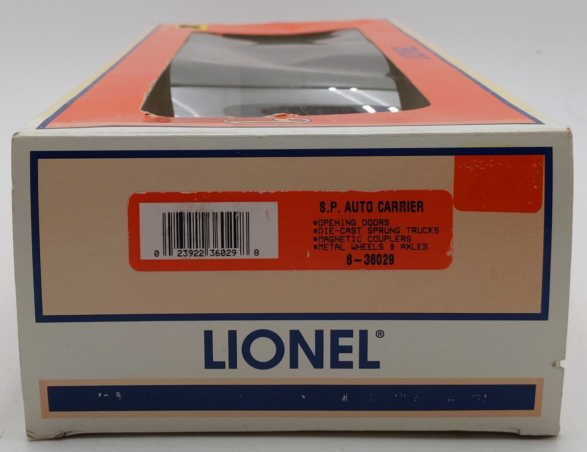 Lionel 6-36029 Southern Pacific Auto Carrier #516712 LN/Box