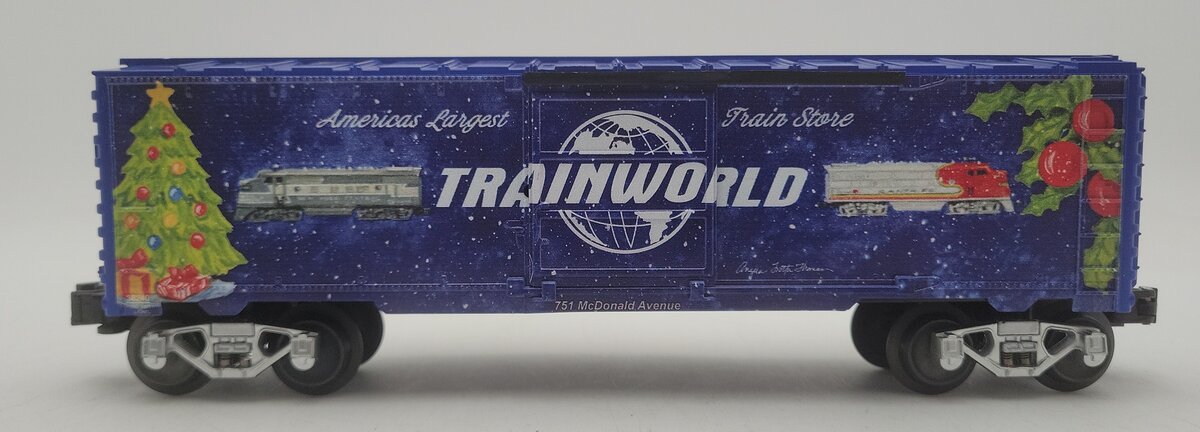 Lionel 2138240 O Gauge Angela Trotta Thomas Trainworld Boxcar - SIGNED EX