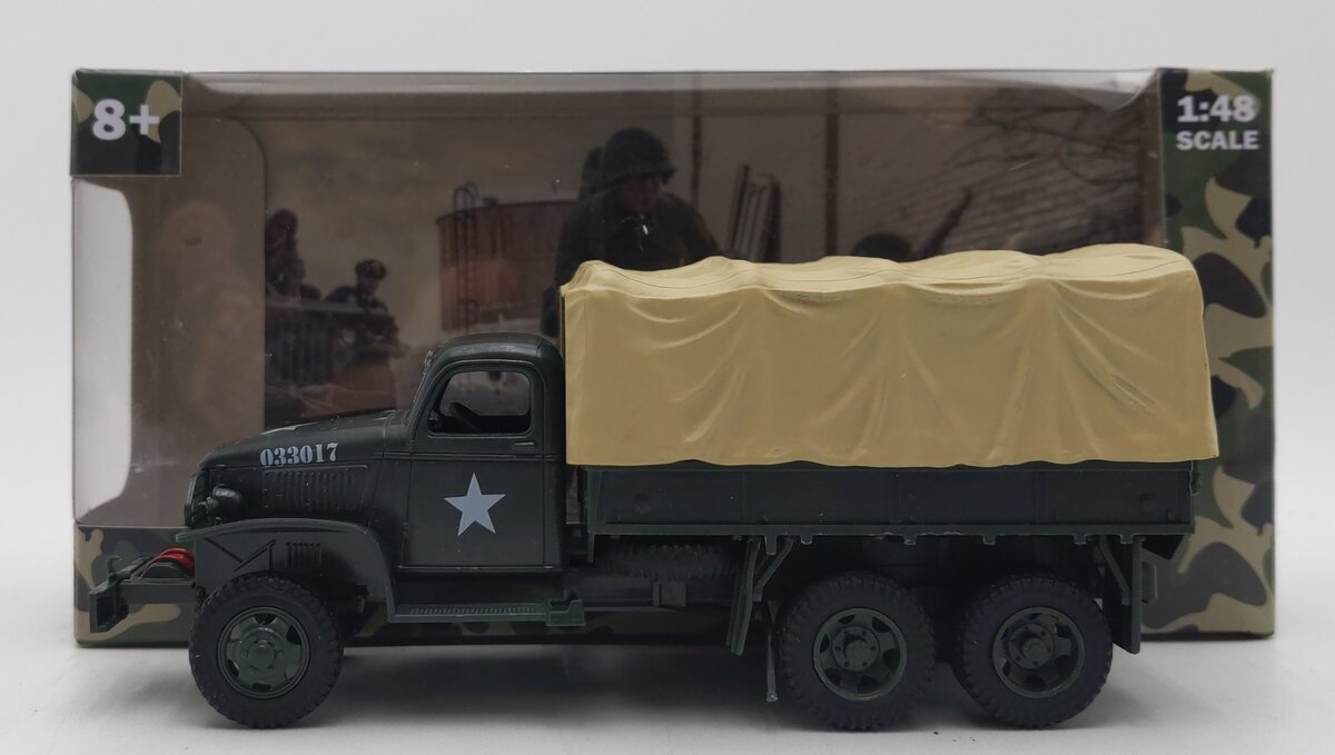 Menards 275-9129 1:48 Scale Denver Military CCKW-353 Cargo Truck EX/Box