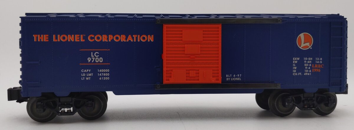 Lionel 6-29200 O Gauge Lionel Railroad Club Boxcar #9700 LN/Box