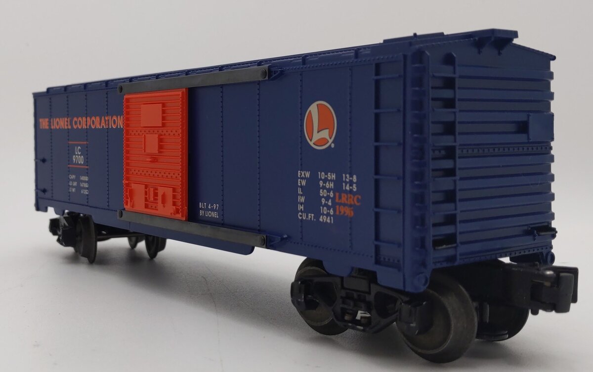 Lionel 6-29200 O Gauge Lionel Railroad Club Boxcar #9700 LN/Box