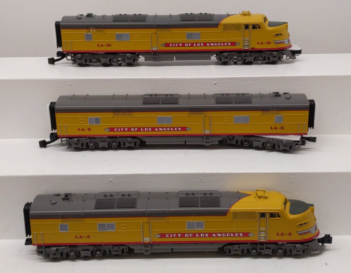 MTH 20-2451-1 Union Pacific E-6 ABA Diesel Engine Set w/PS 2.0 #LA-4/LA-5/LA-10 EX/Box