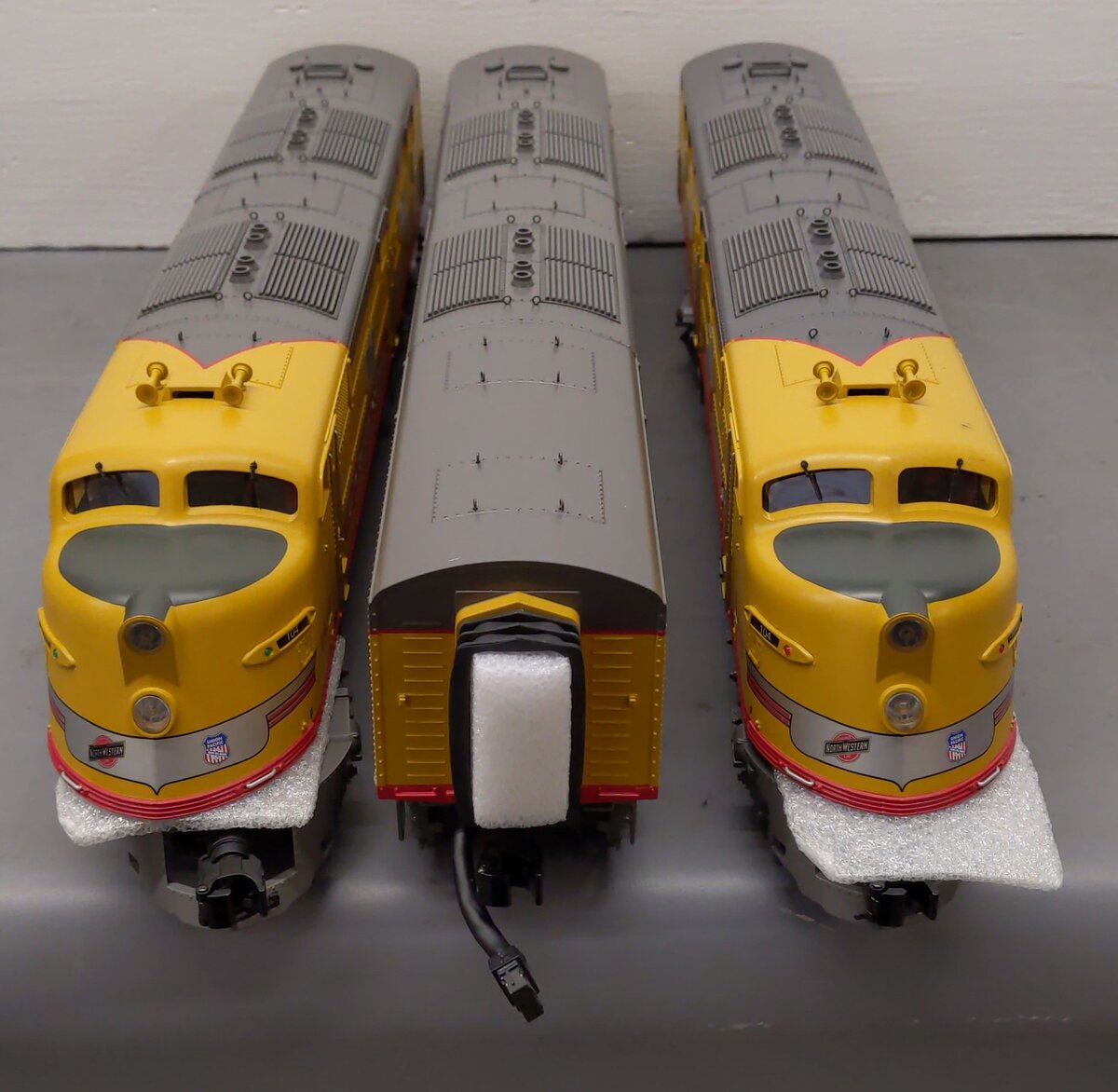 MTH 20-2451-1 Union Pacific E-6 ABA Diesel Engine Set w/PS 2.0 #LA-4/LA-5/LA-10 EX/Box
